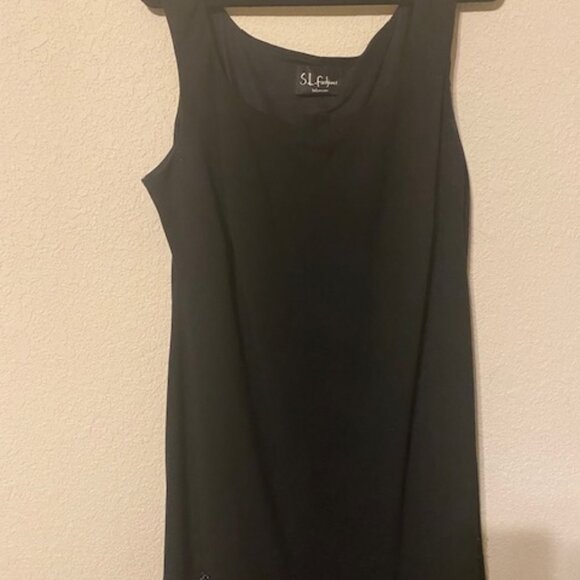 Black Chiffon Dress with Matching Jacket - Picture 8 of 11